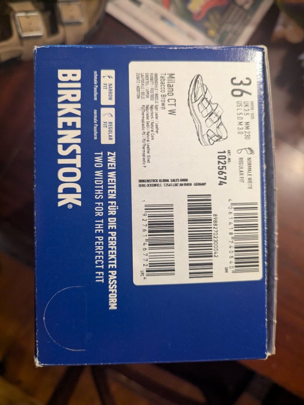 Birkenstock Milano CT size 36 new in box - Picture 2 of 8